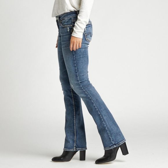 Silver Jeans Women's Blue Boot Cut Jeans - Picture 1 of 8